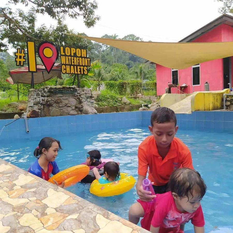 Villa Lopoh Waterfront Budget Chalets Hulu Langat Exterior foto
