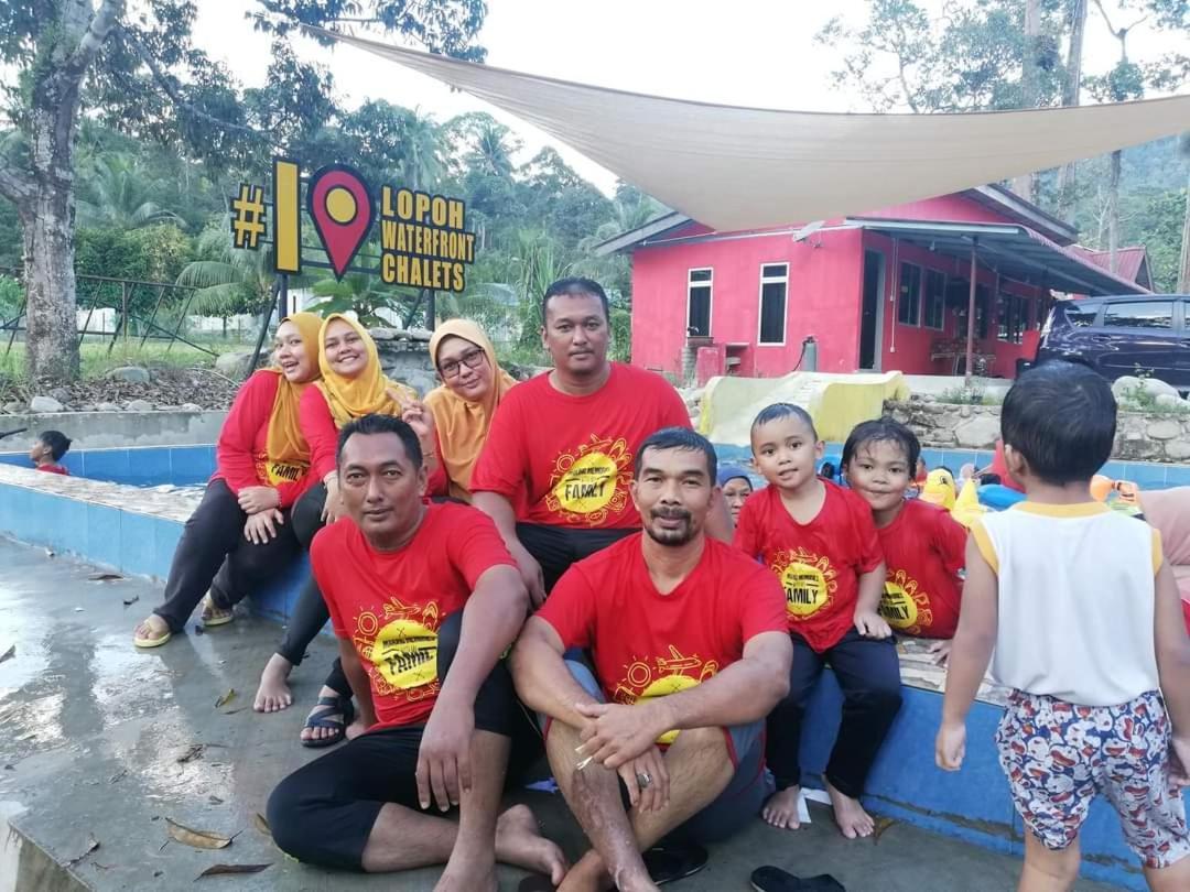 Villa Lopoh Waterfront Budget Chalets Hulu Langat Exterior foto