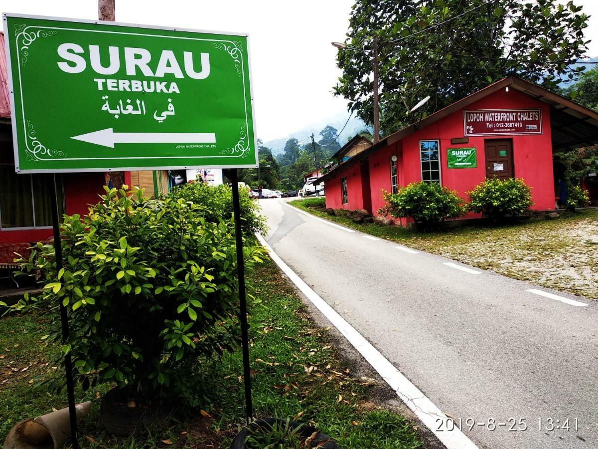 Villa Lopoh Waterfront Budget Chalets Hulu Langat Exterior foto